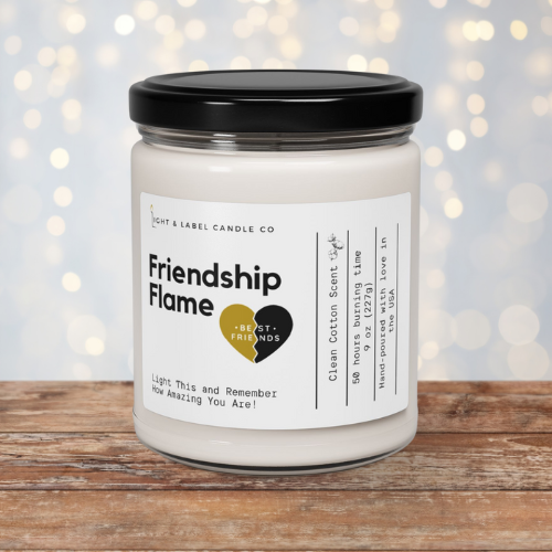 Friendship Flame Best Friend Candle - 9 oz Soy Candle